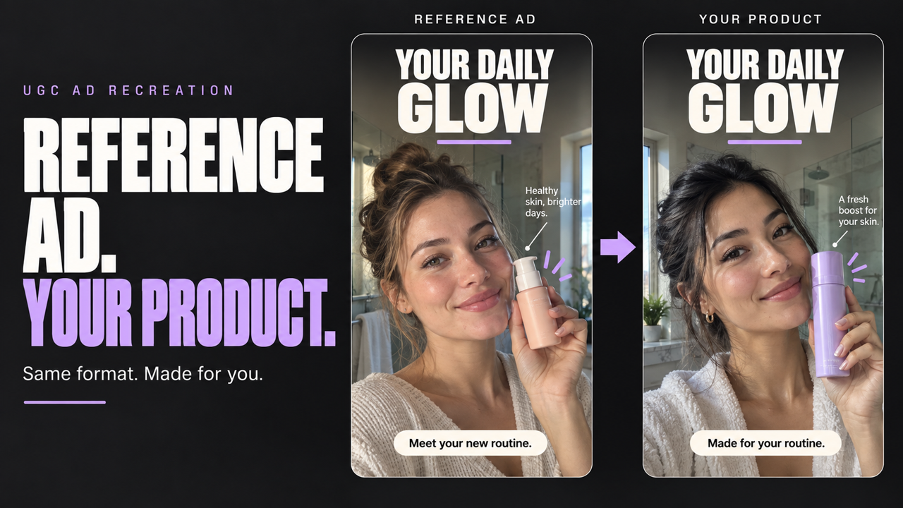UGC Product Ad Recreation cover